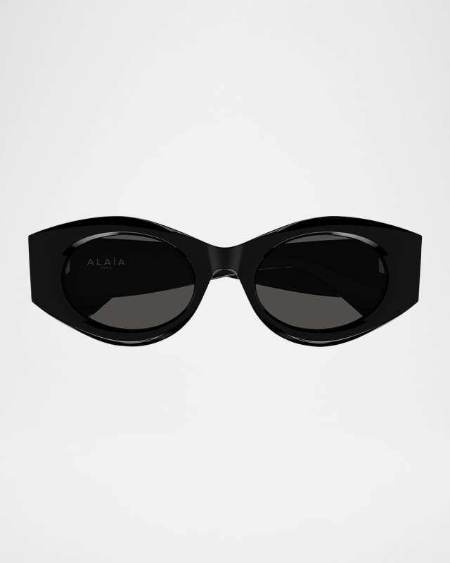 Round Acetate Sunglasses